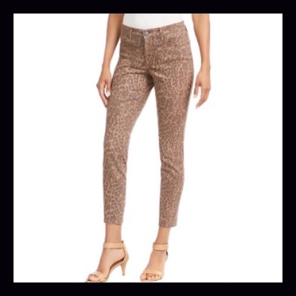 Style & Co Wild Puma Brown Mid Rise Curvy-Fit Skinny Jeans Size 16 - Picture 1 of 6